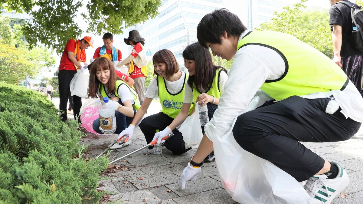 Japonci chystají mistrovství světa ve sbírání odpadků